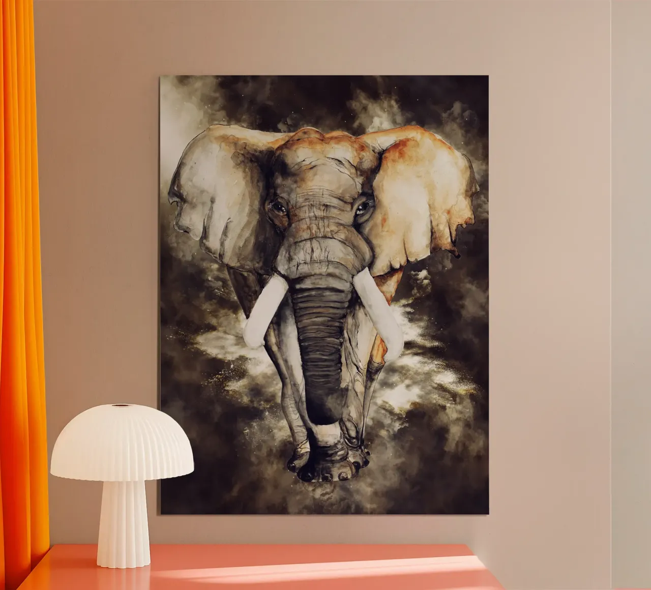 Elephant poster by Mateo