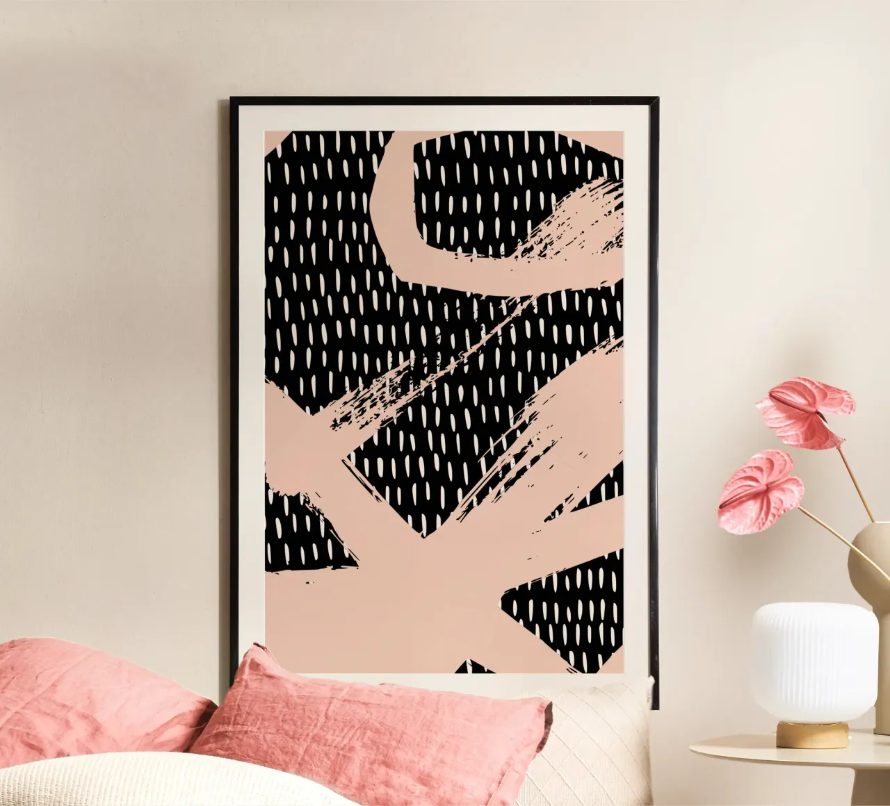 Pennello e texture poster da Little Dean