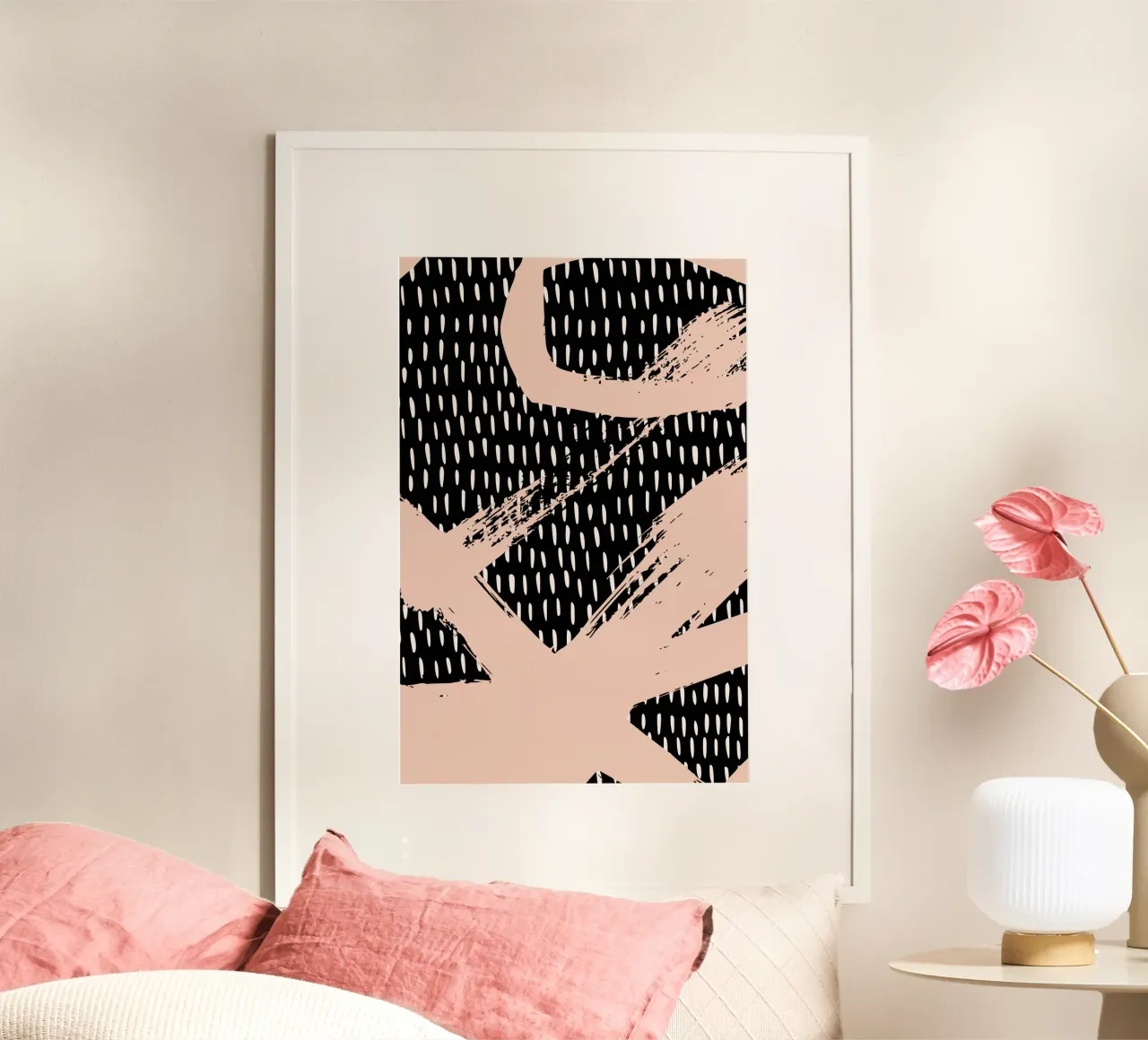 Pennello e texture poster da Little Dean