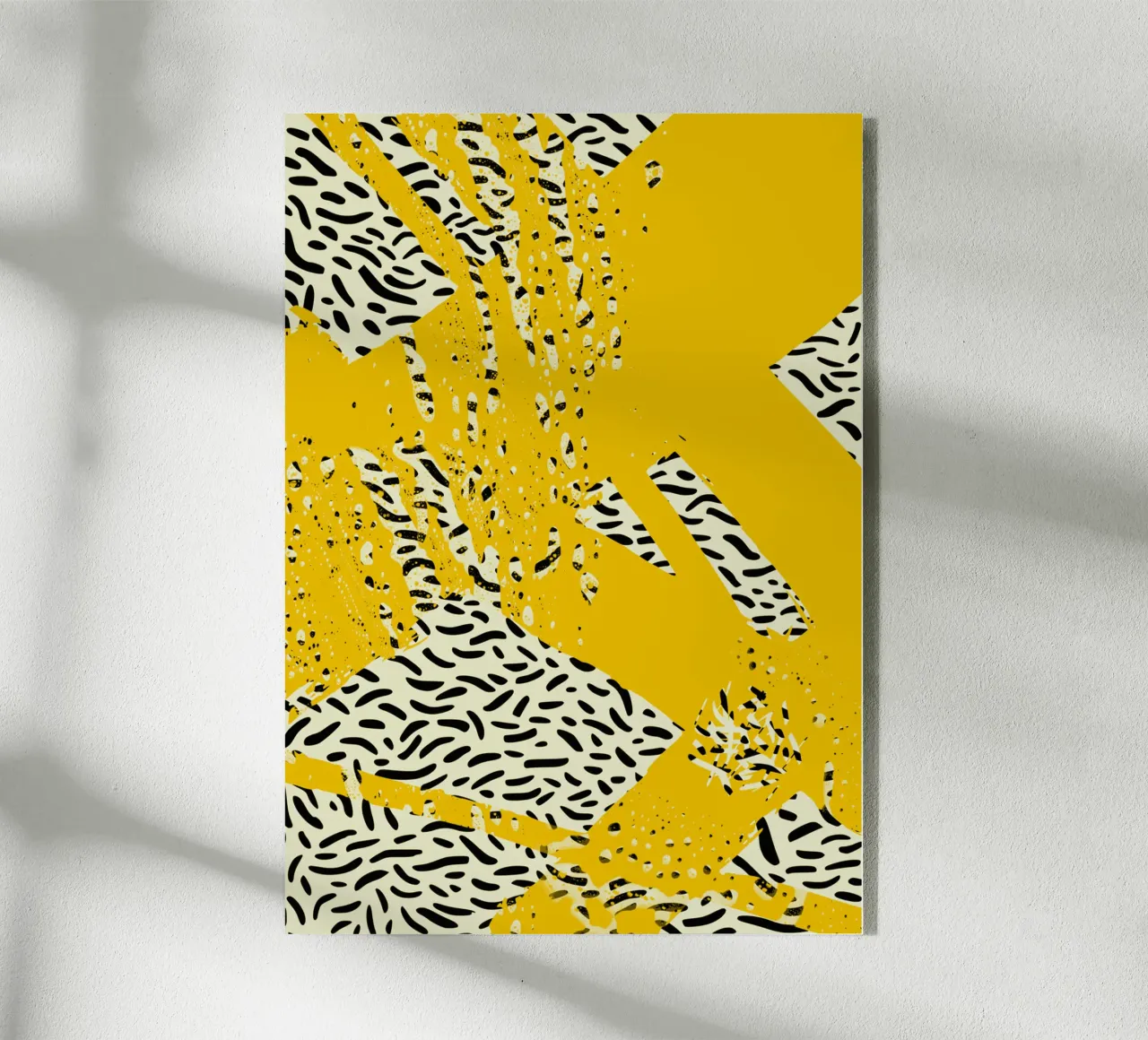 Brush and texture 02 acrylic glass by Little Dean