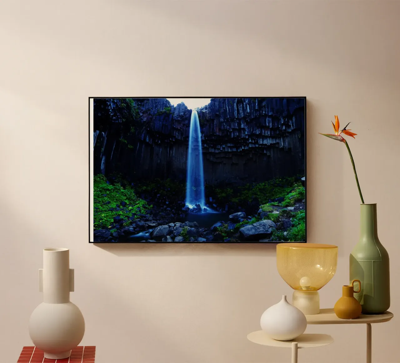 Cascata mistica plexiglass da Fjöllart