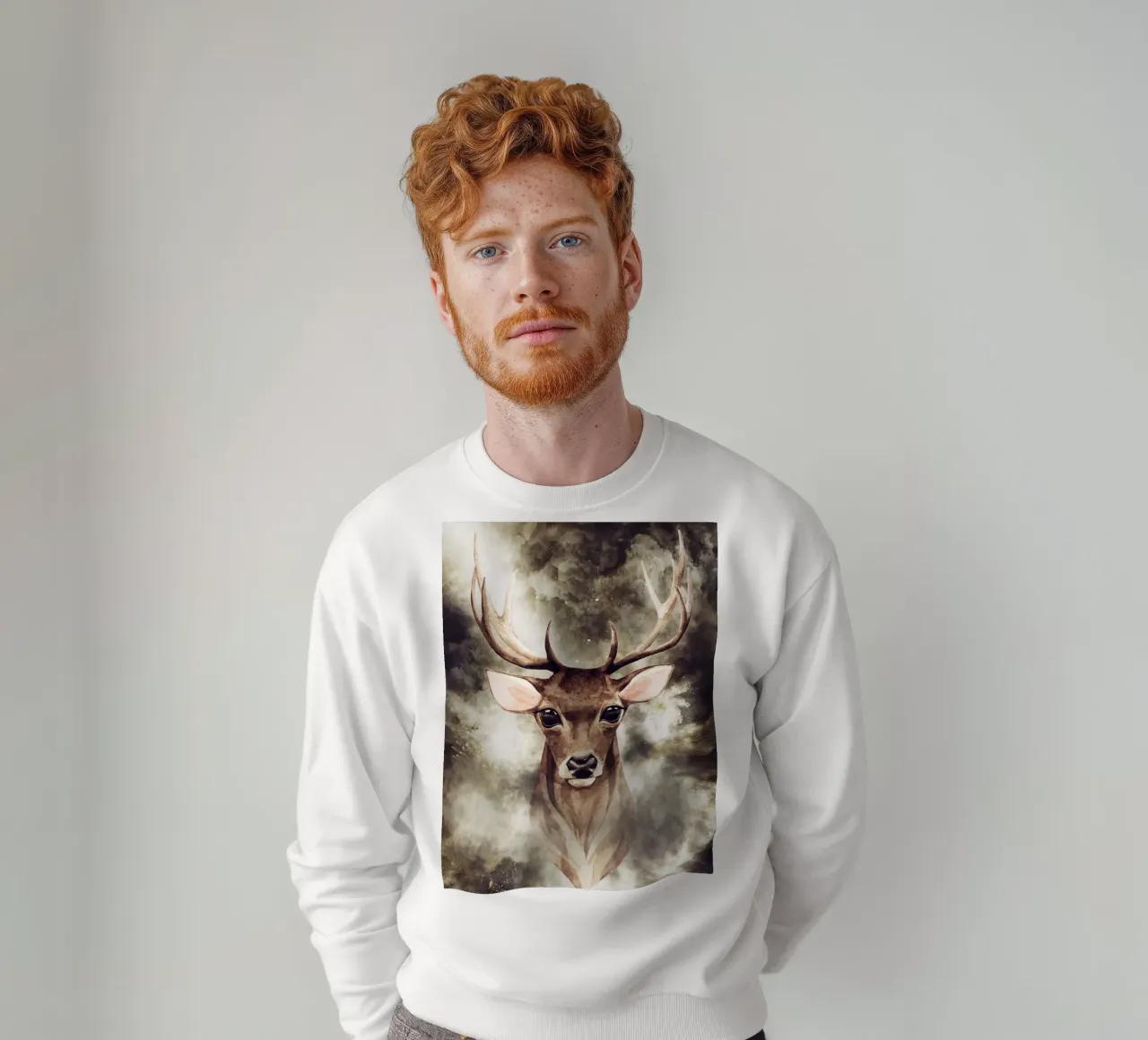 Deer felpa da Mateo