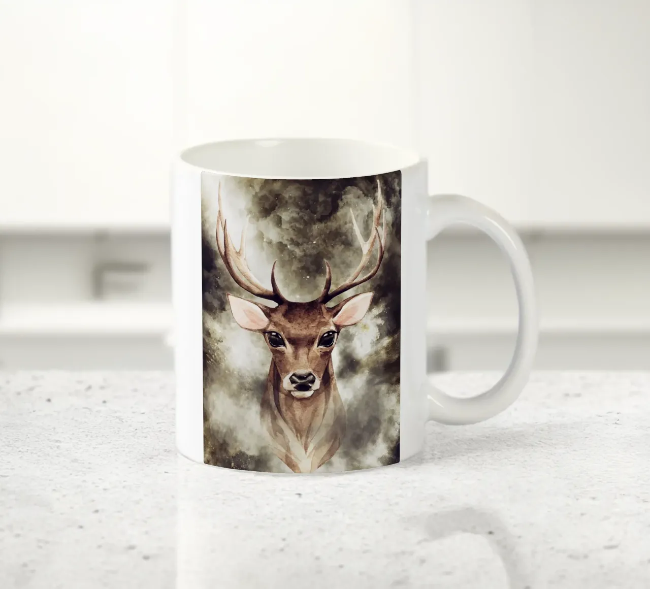 Deer tazza in ceramica da Mateo