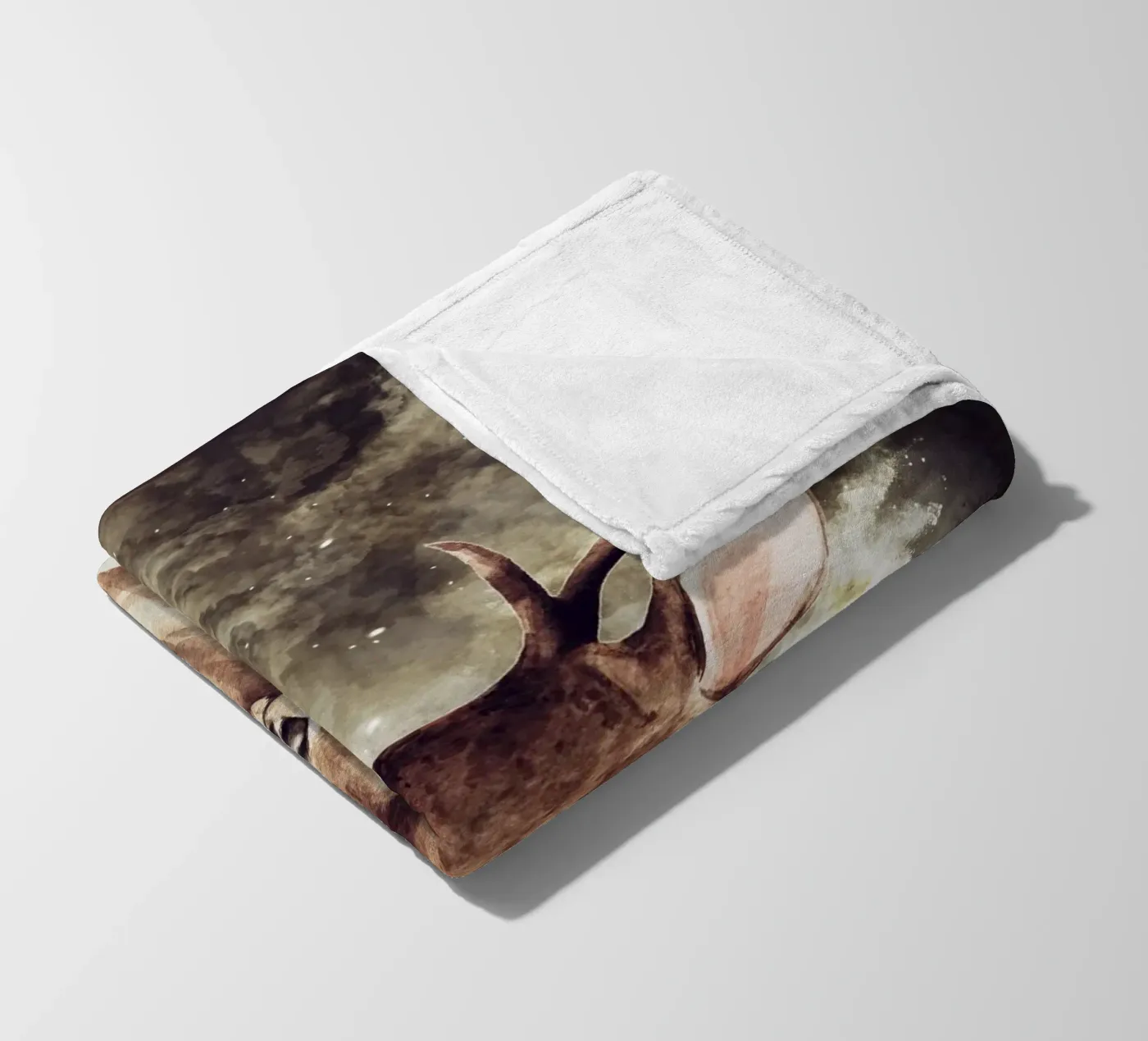 Deer coperta in pile da Mateo