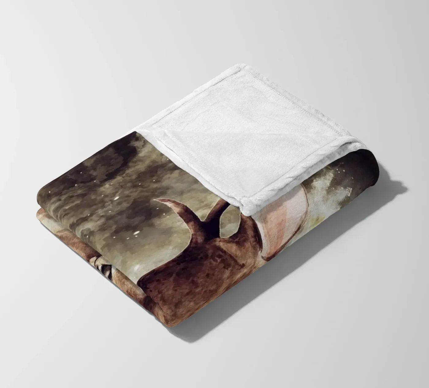 Deer coperta in pile da Mateo
