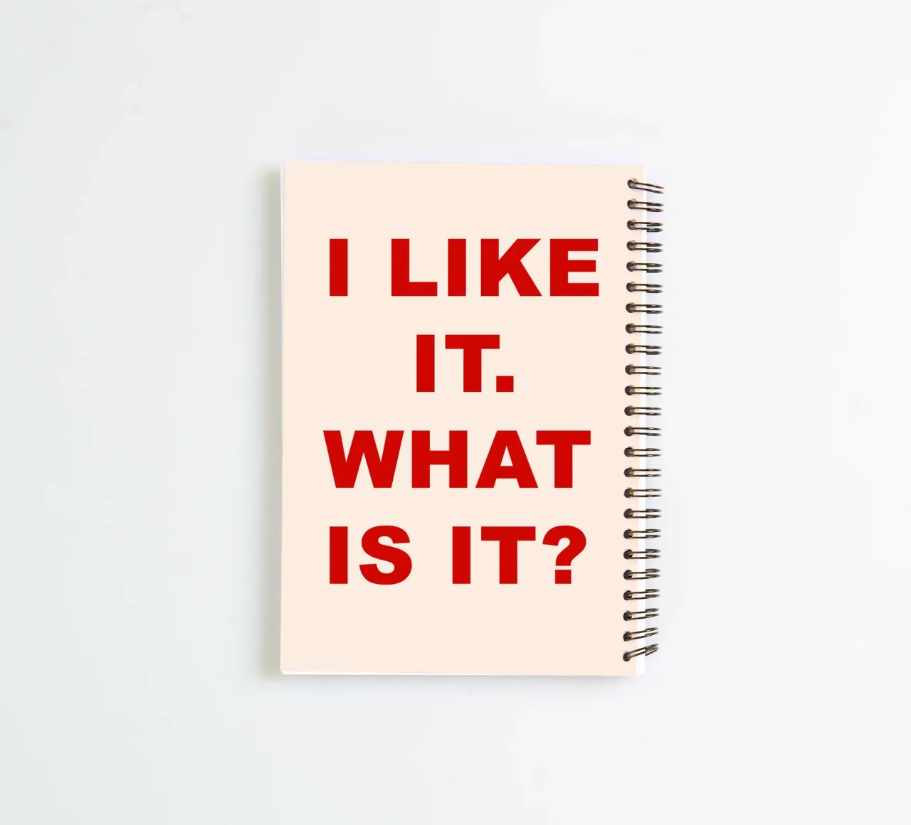 I Like It. What Is It? spiral notebook by treechild