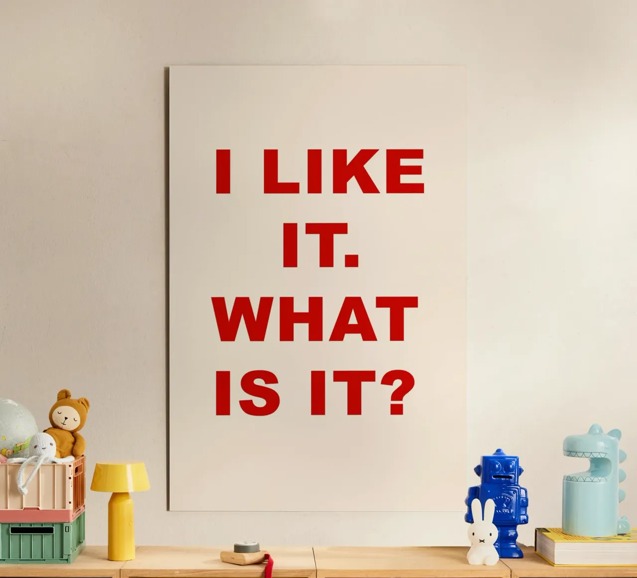 I Like It. What Is It? aluminio dibond de treechild