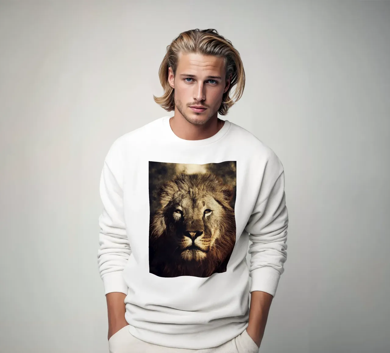 Lion felpa da Mateo