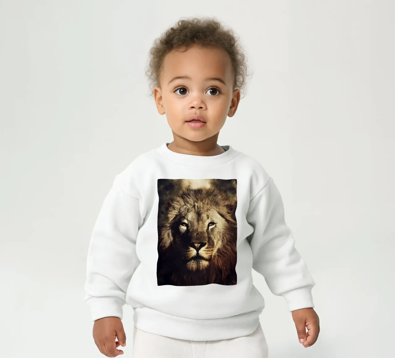 Lion felpa neonato da Mateo