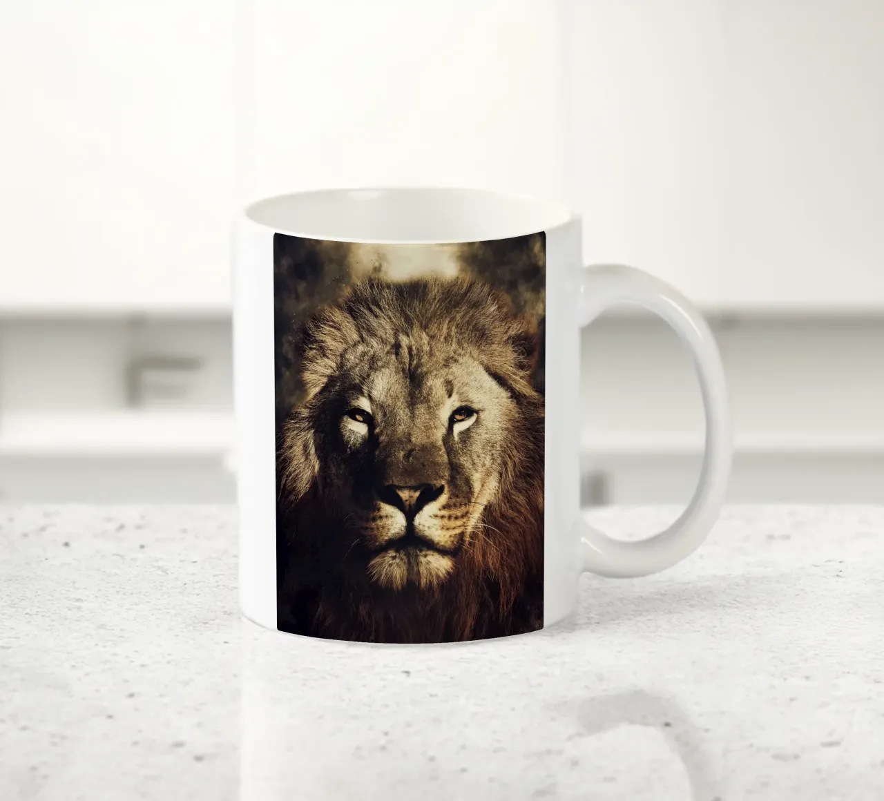 Lion tazza in ceramica da Mateo