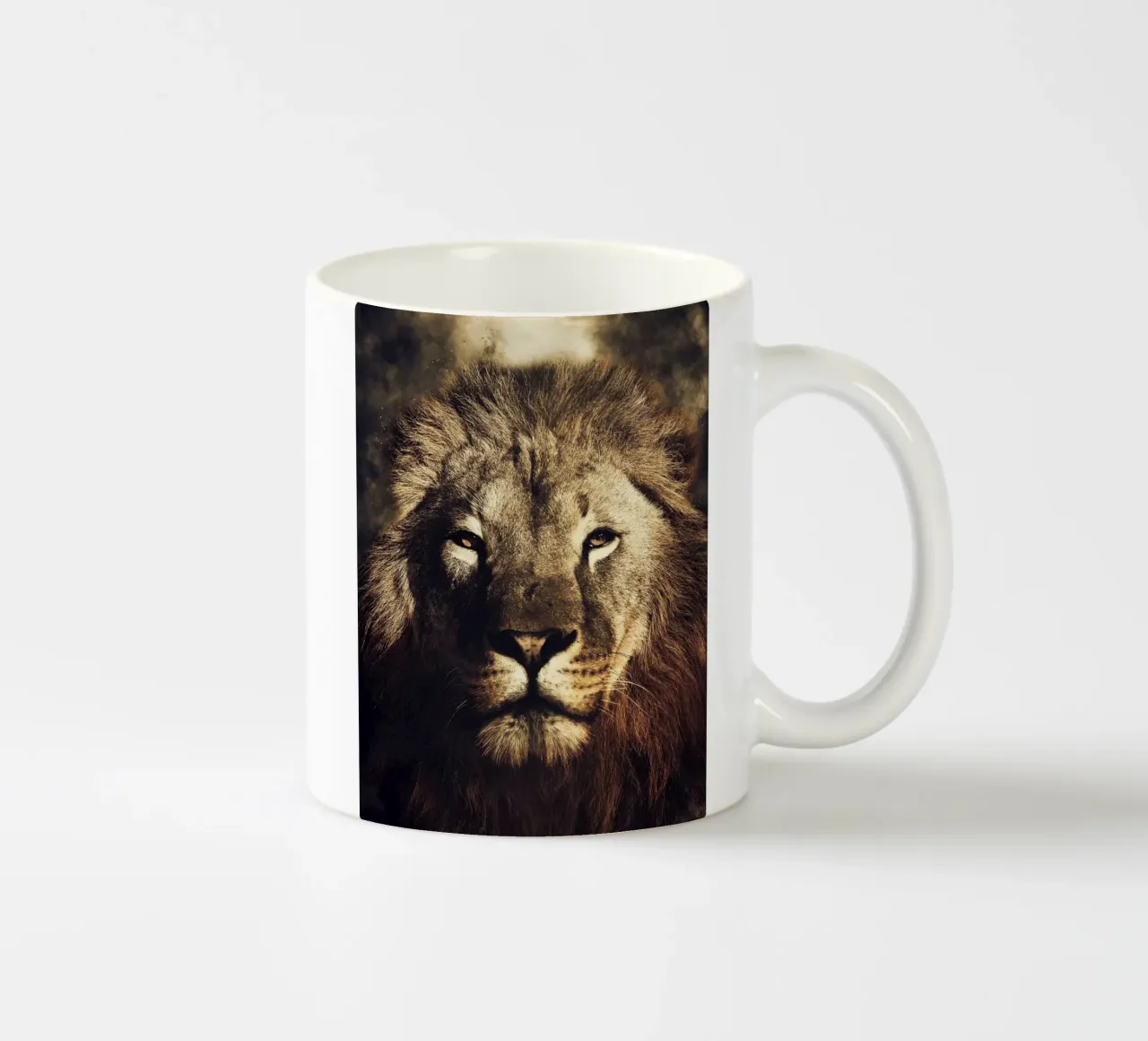 Lion tazza in ceramica da Mateo