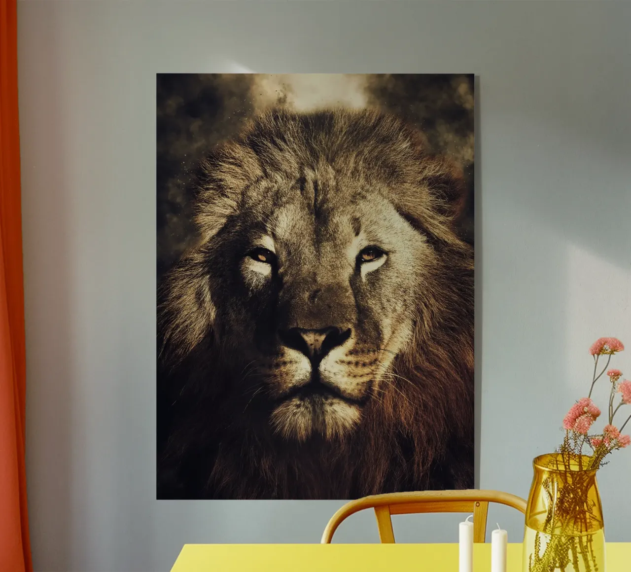 Lion plexiglass da Mateo