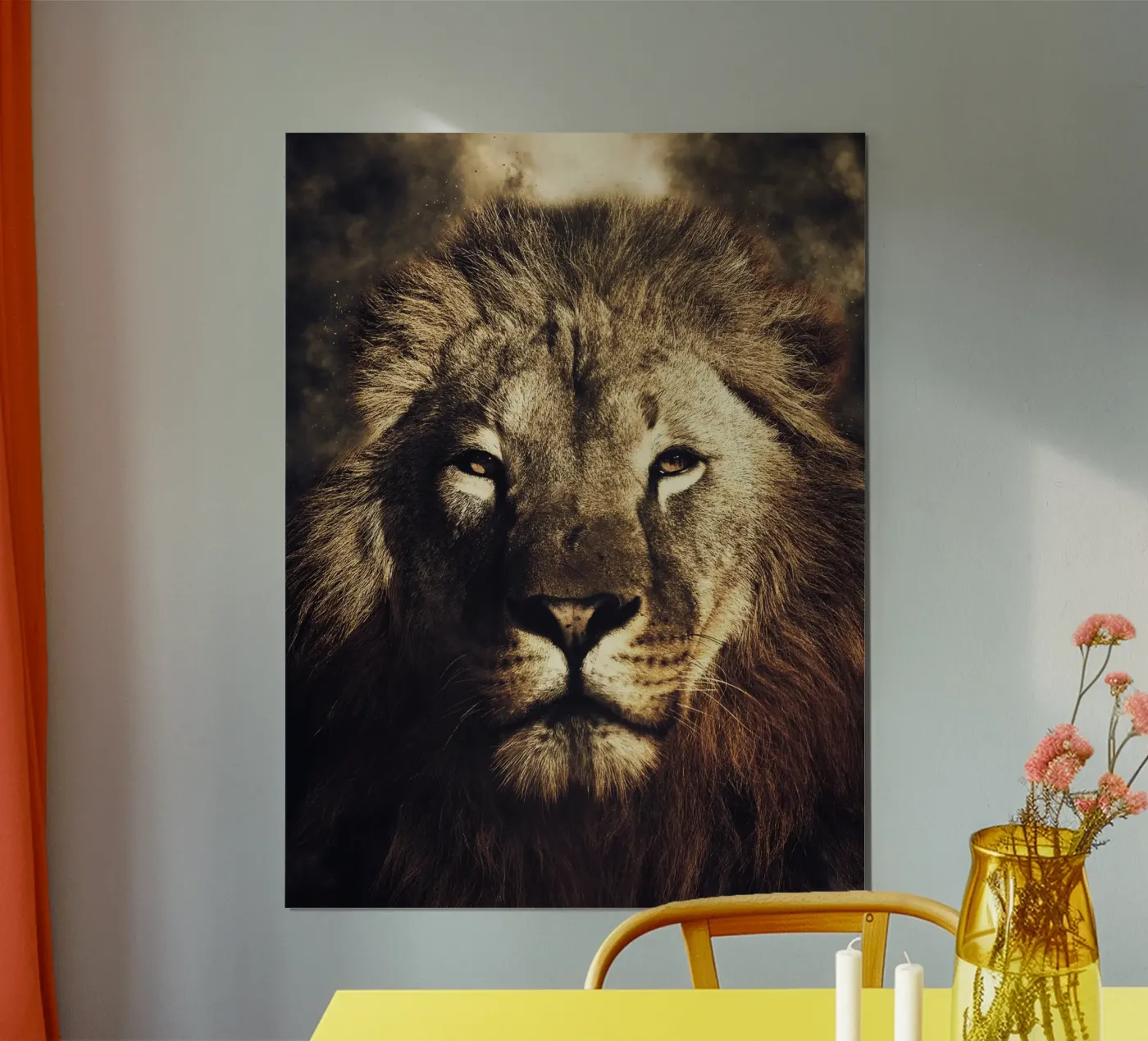 Lion poster van Mateo