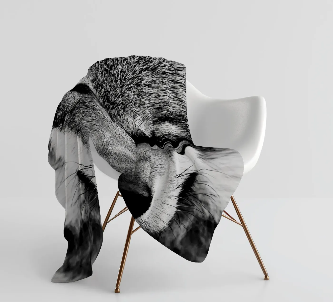 Wolf Forest fleecedeken van Mateo