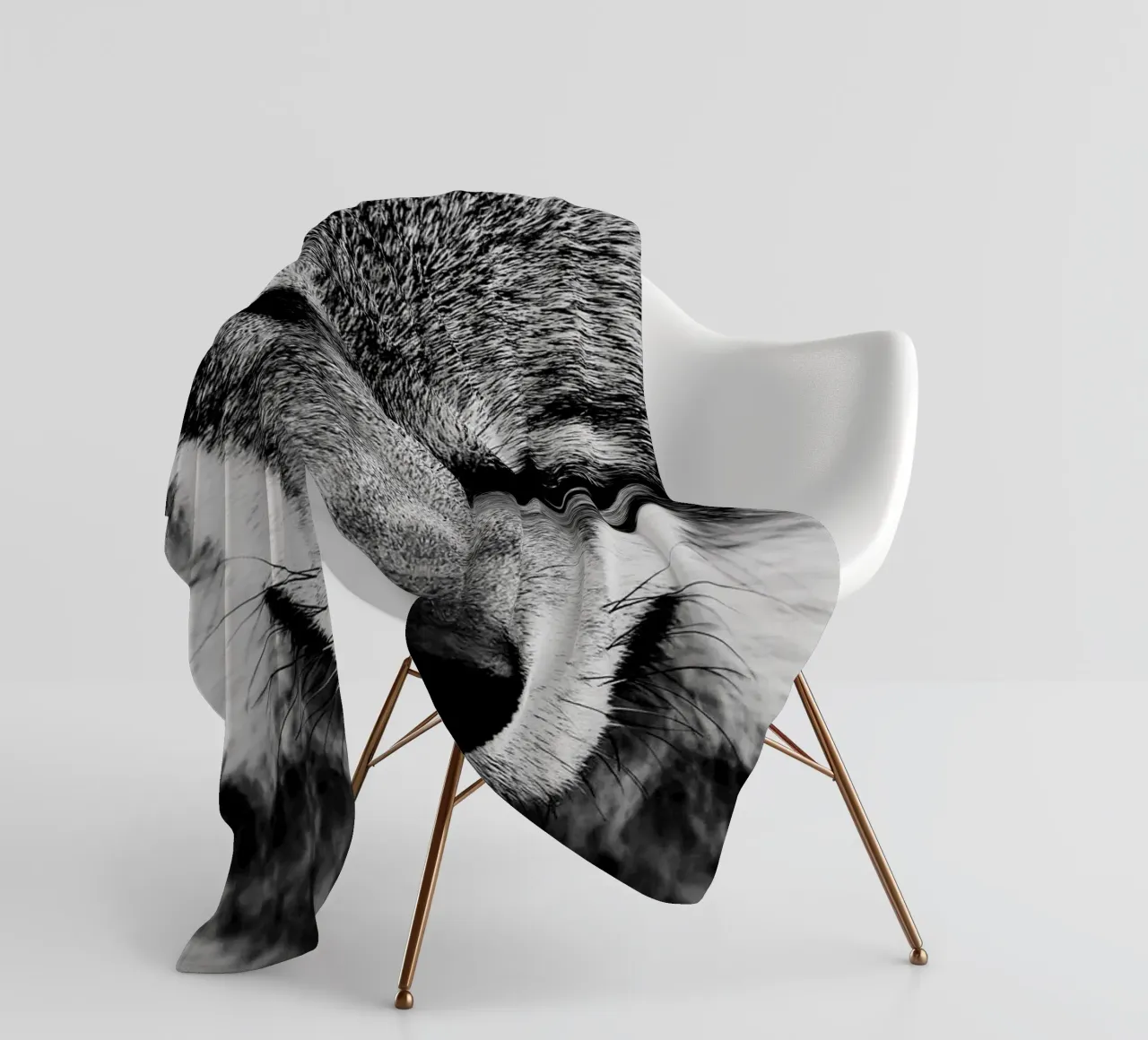 Wolf Forest fleecedeken van Mateo