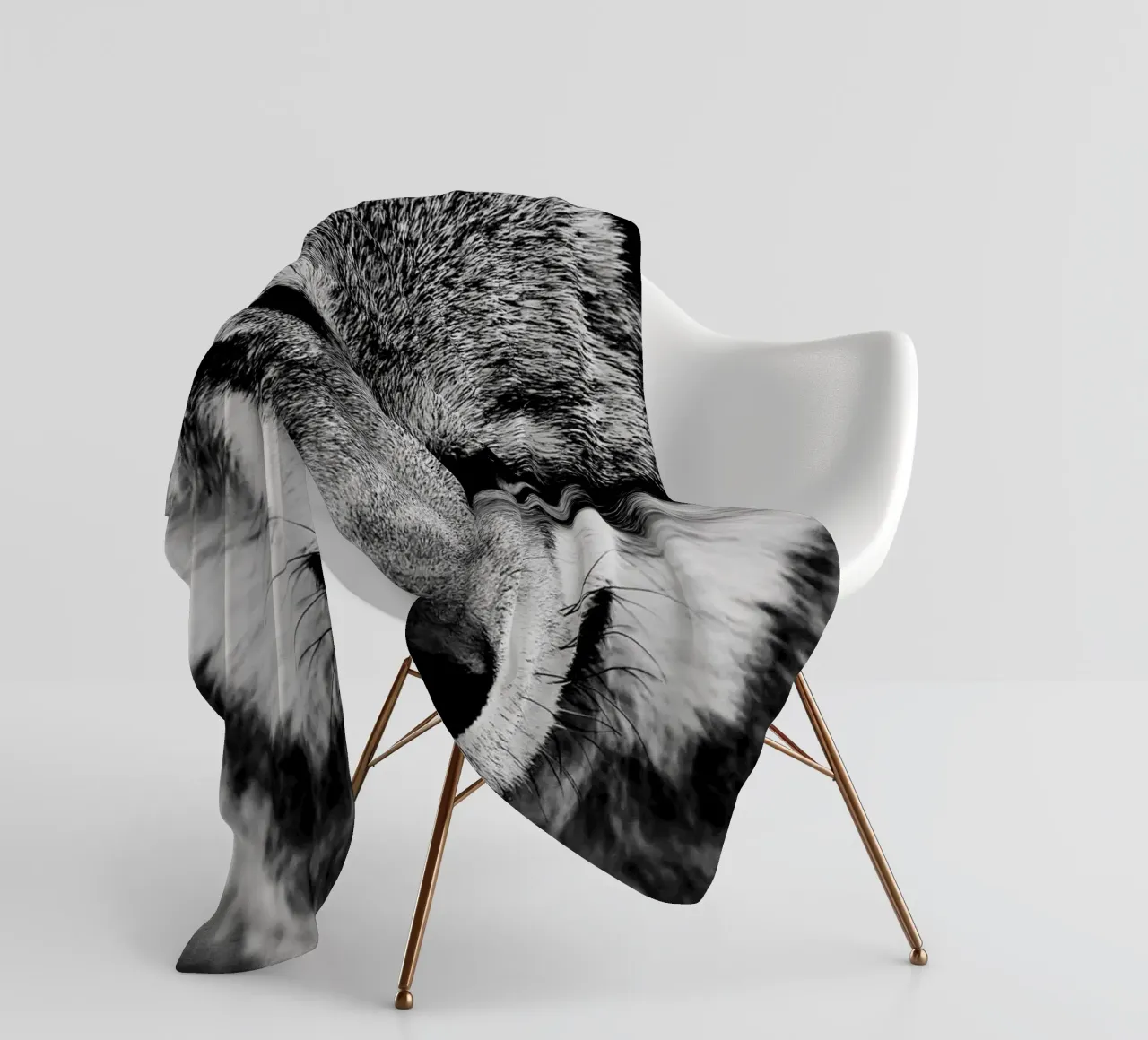 Wolf Forest fleecedeken van Mateo