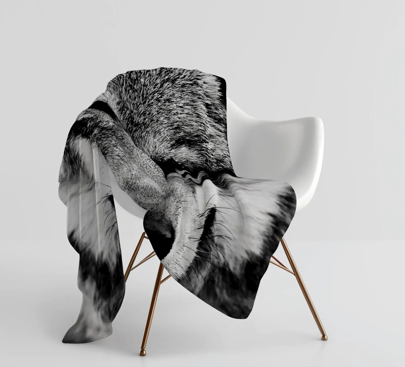 Wolf Forest fleecedeken van Mateo