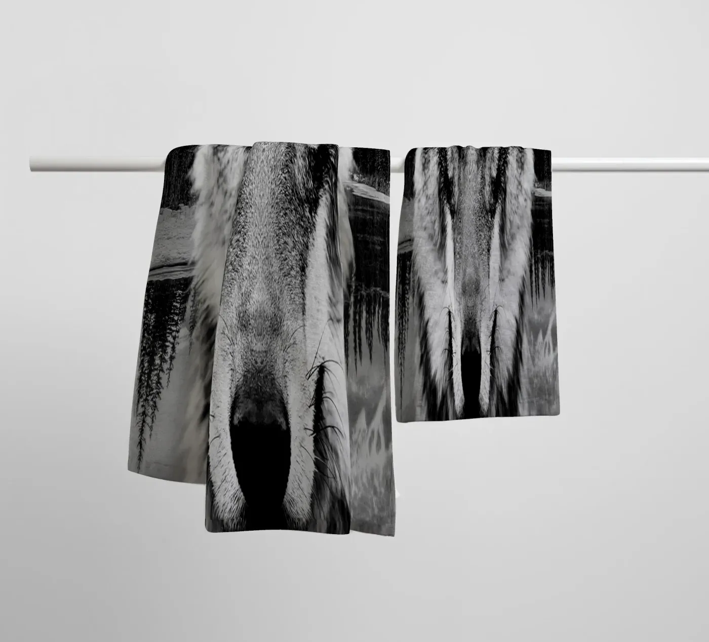 Wolf Forest badhanddoek van Mateo