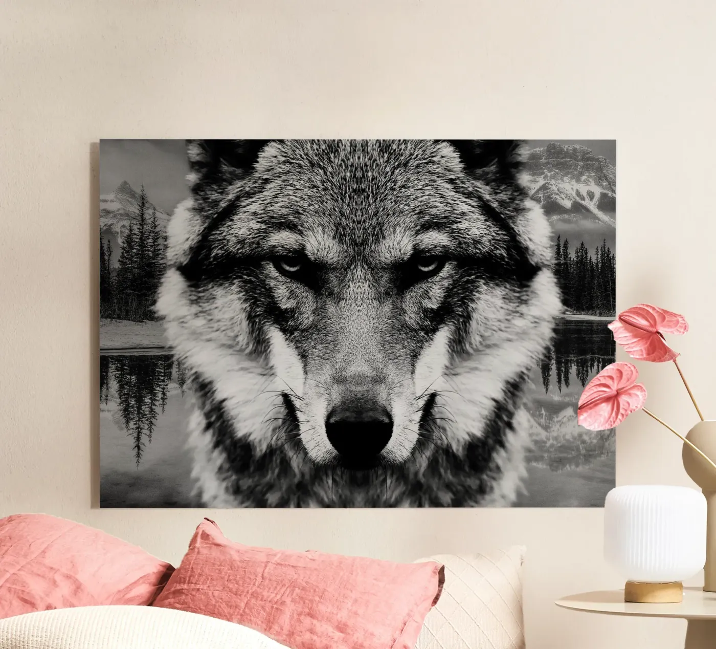 Wolf Forest Acryl-Glas von Mateo