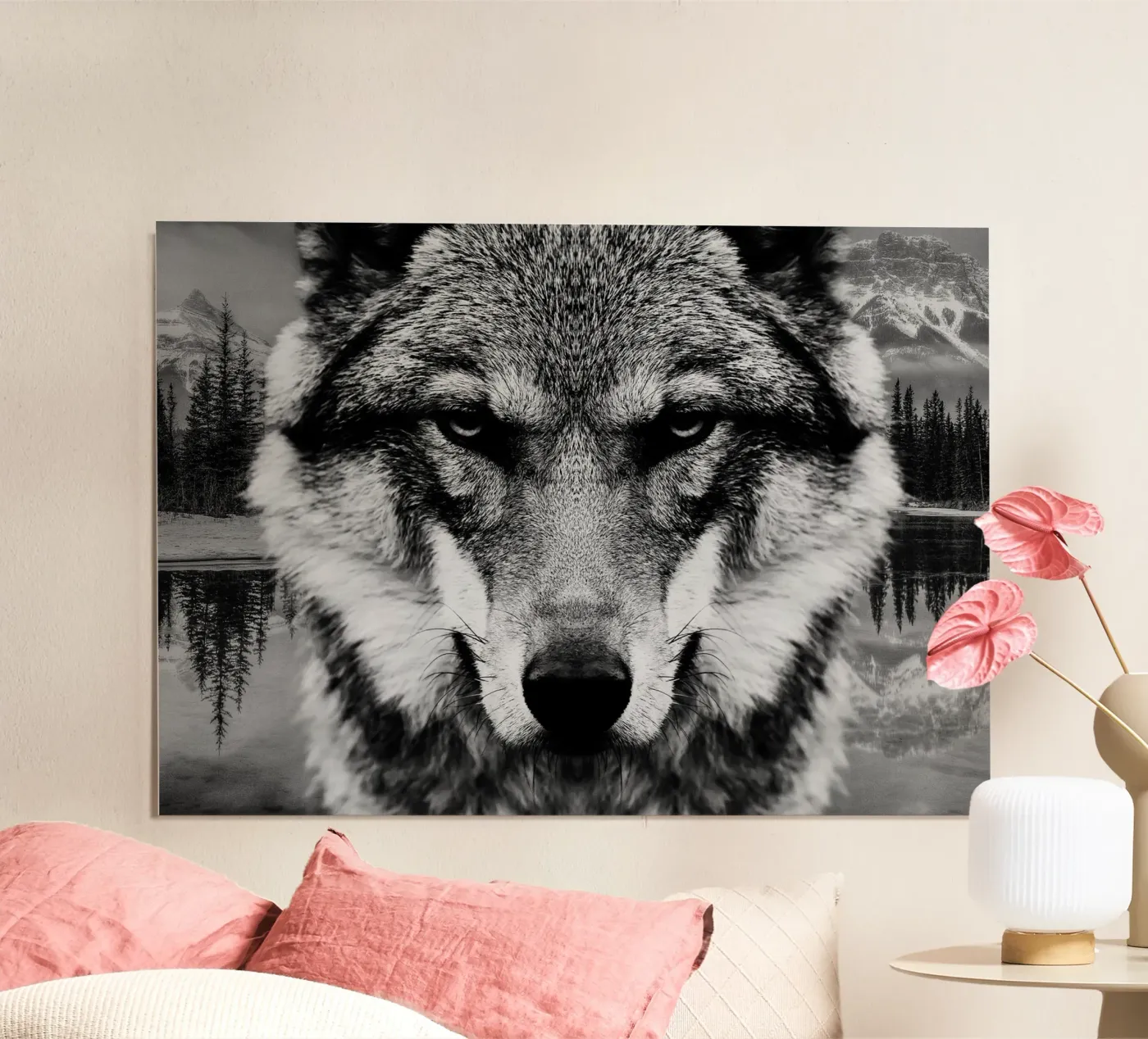 Wolf Forest poster van Mateo
