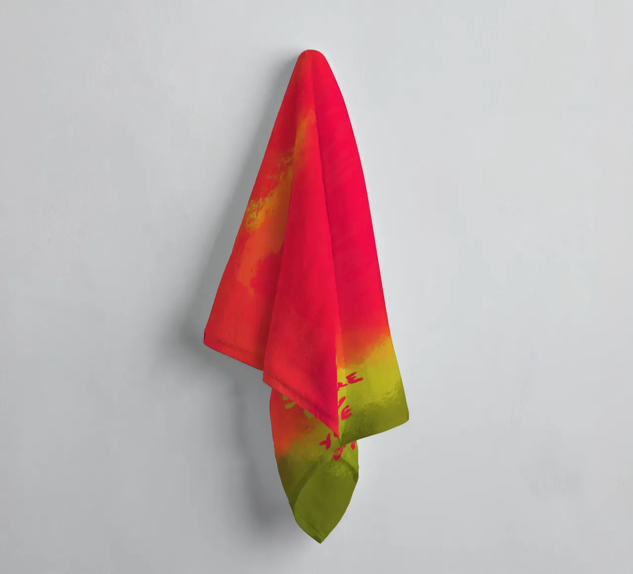 Abstract Art - Slow Down towel by Illustration Raissa Oltmanns