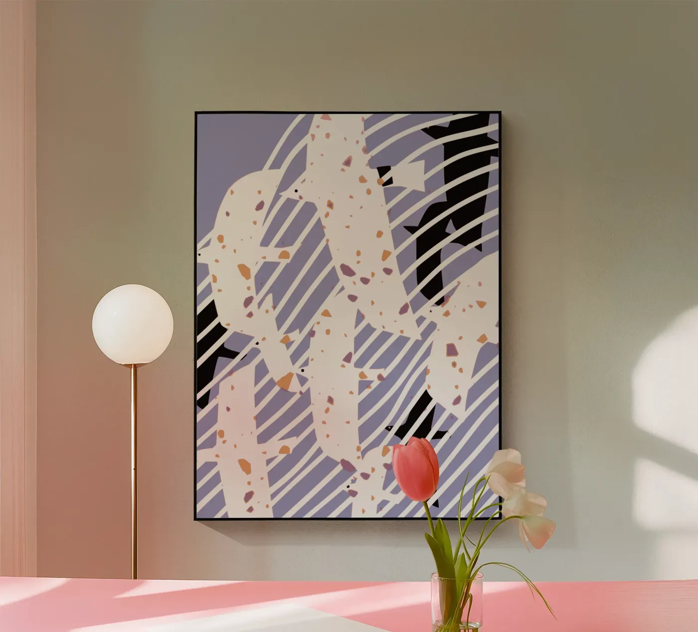 Dove flock plexiglass da Little Dean