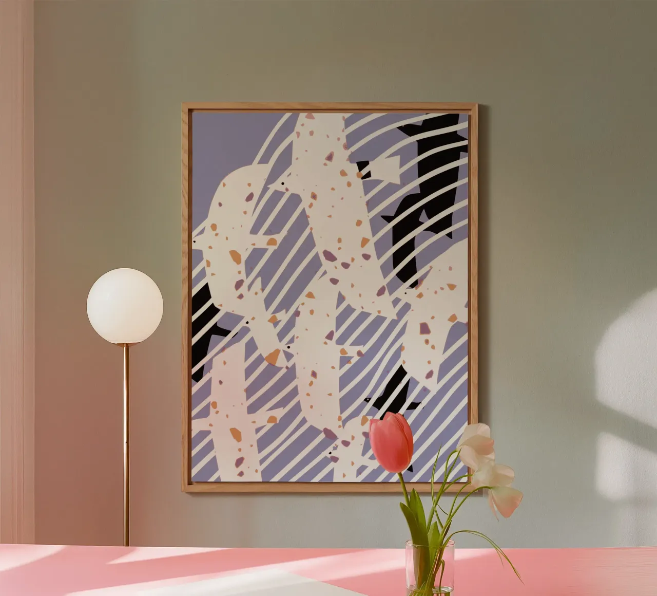 Gregge di colombe alluminio dibond da Little Dean