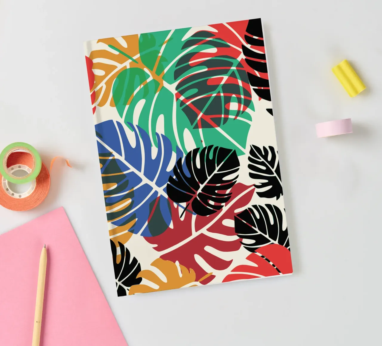 Monstera multicolore diario da Little Dean