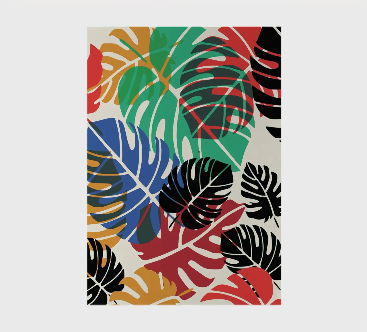 Monstera multicolore diario da Little Dean