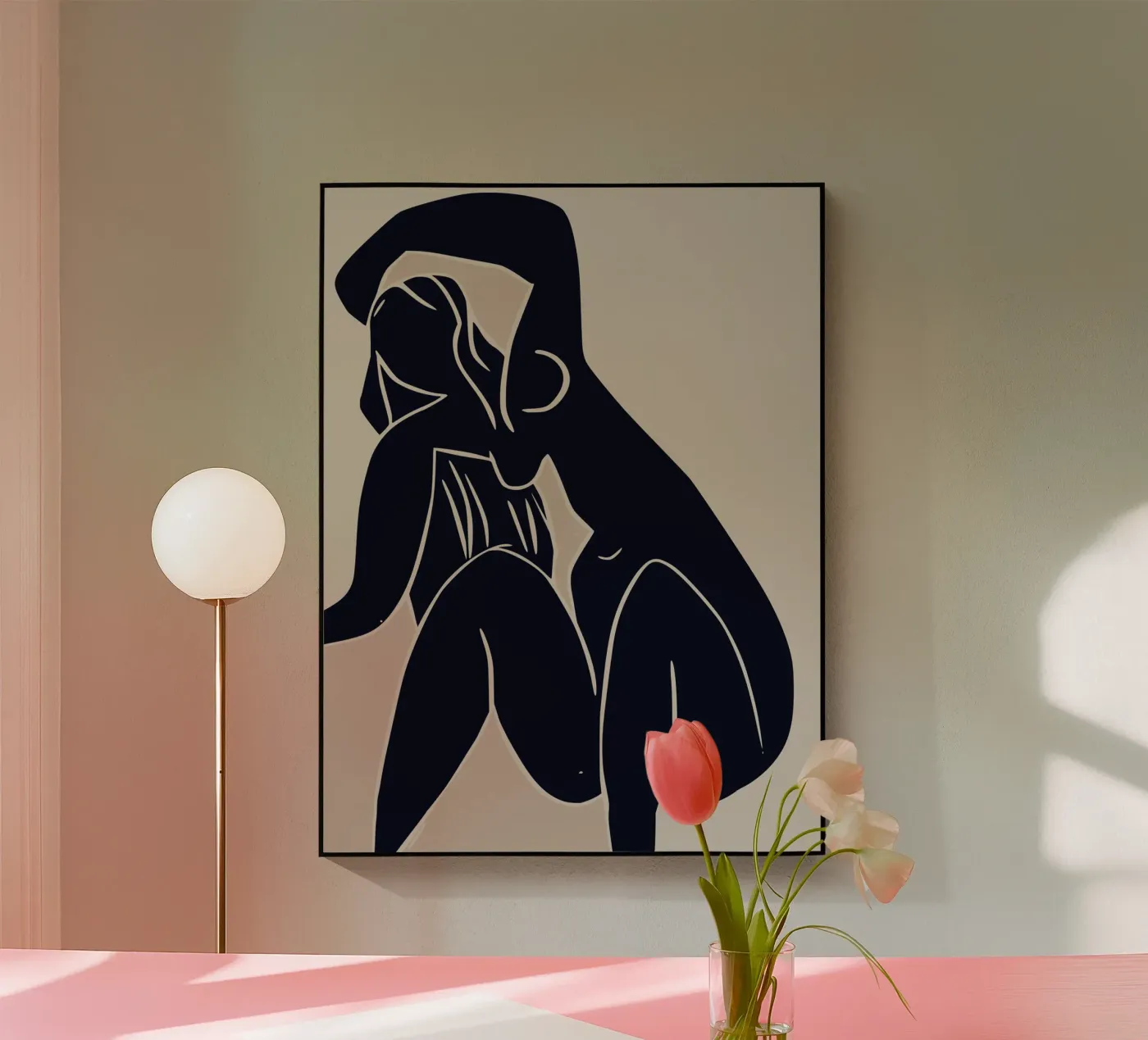 Bagno nero plexiglass da Little Dean