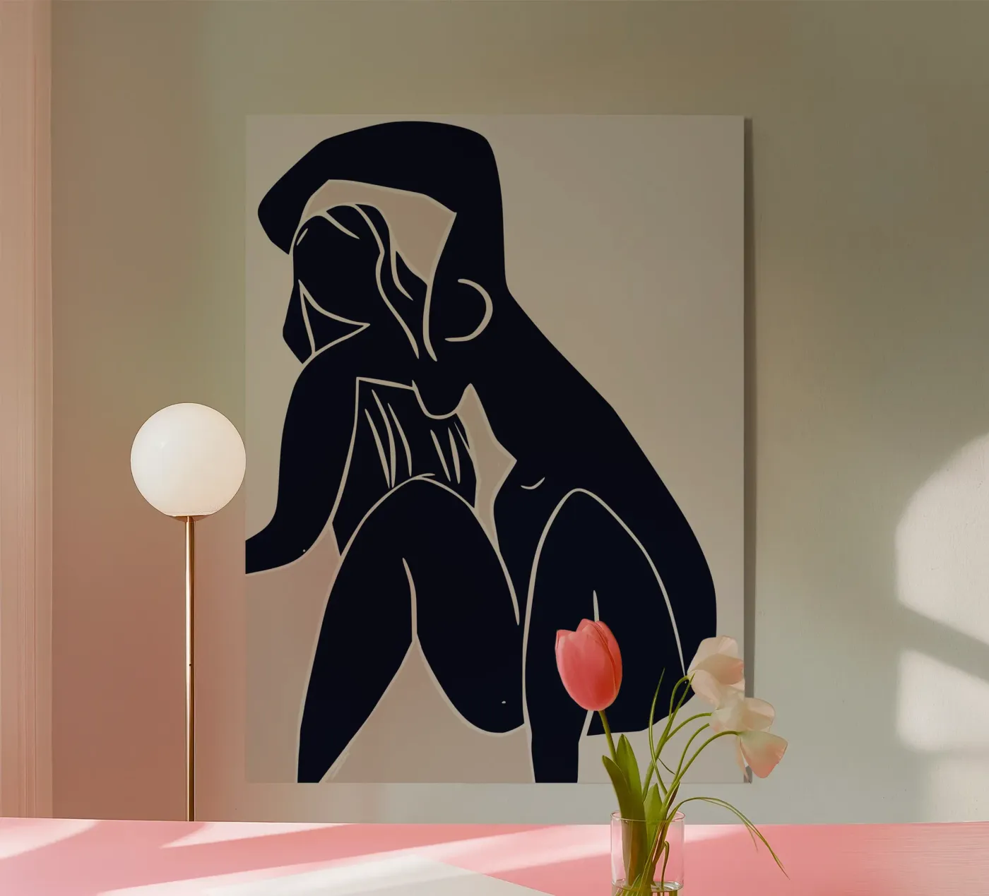 Bagno nero plexiglass da Little Dean