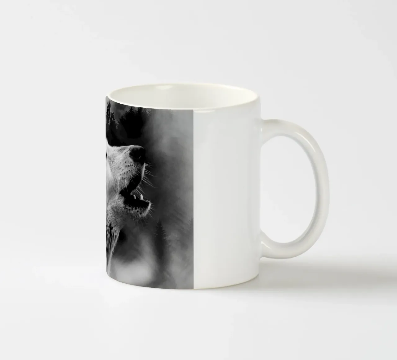 Wolf Forest 2 tazza in ceramica da Mateo