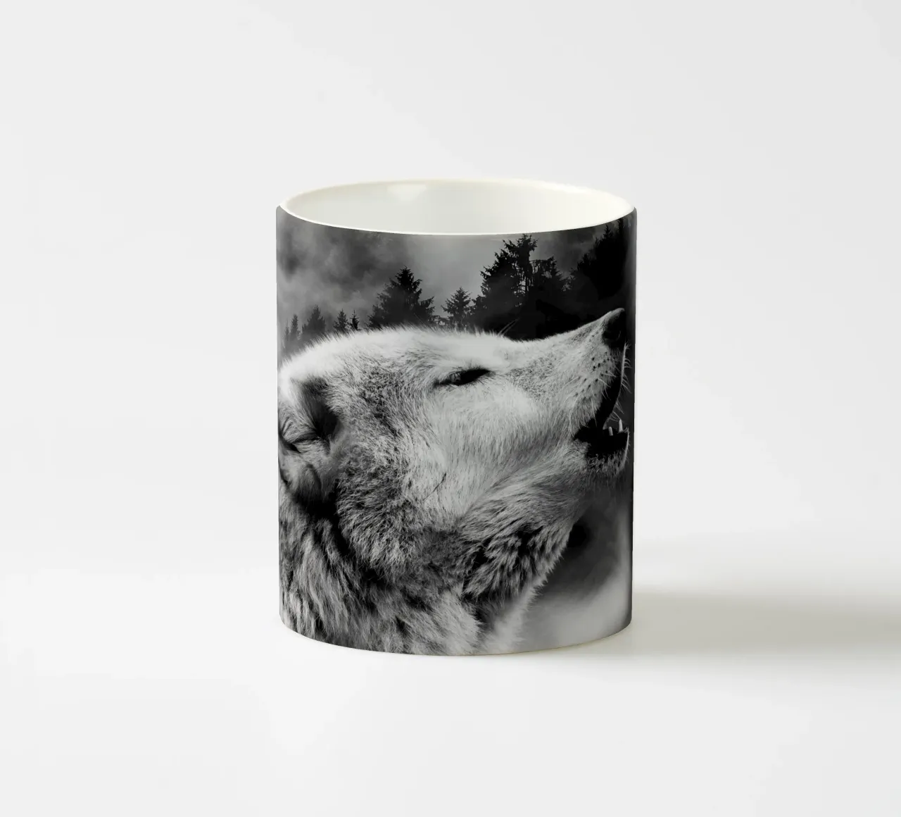 Wolf Forest 2 tazza in ceramica da Mateo
