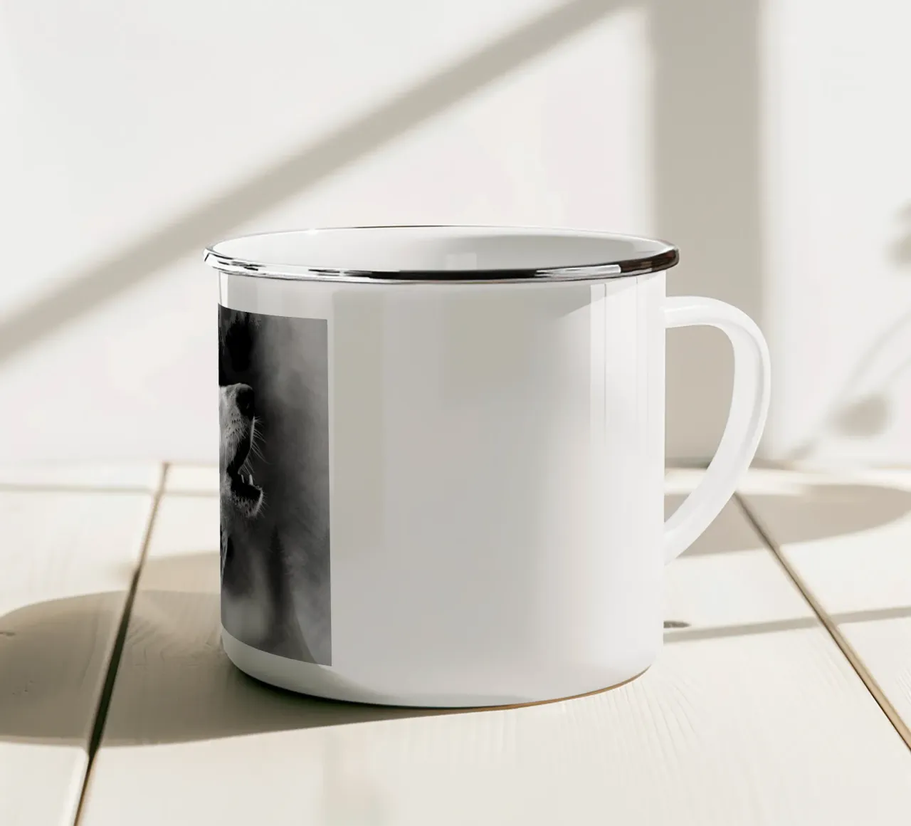 Wolf Forest 2 tazza in smalto da Mateo
