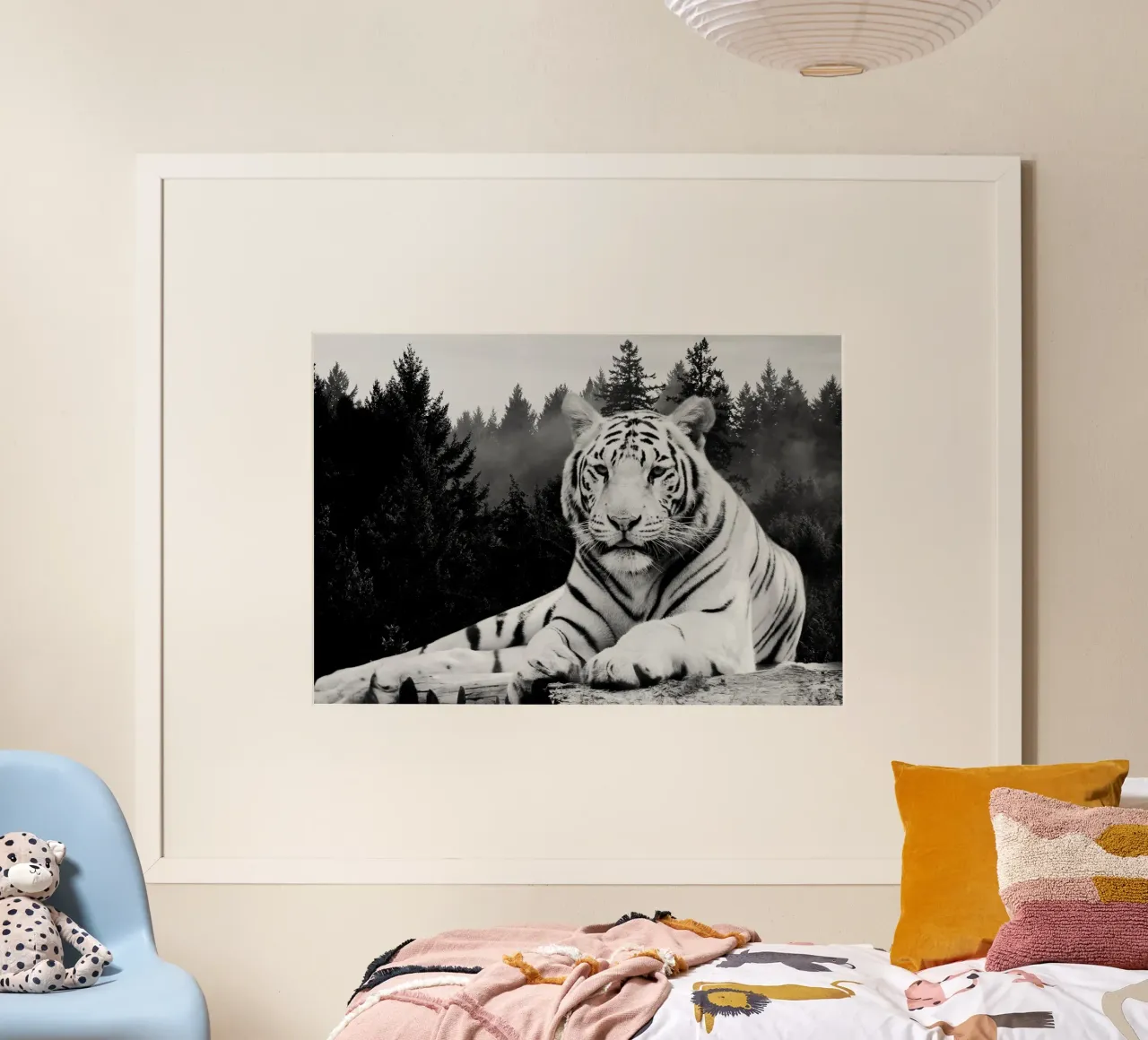 Tiger Forest carta hahnemühle da Mateo