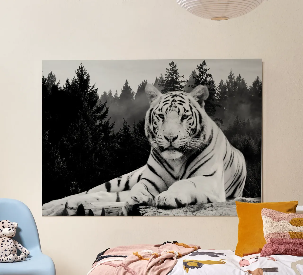 Tiger Forest carta hahnemühle da Mateo
