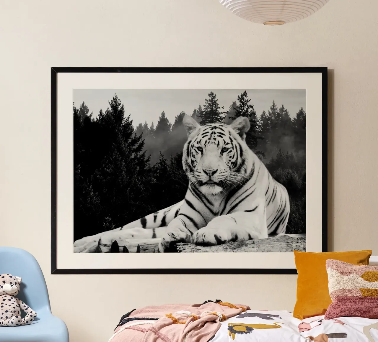 Tiger Forest carta hahnemühle da Mateo
