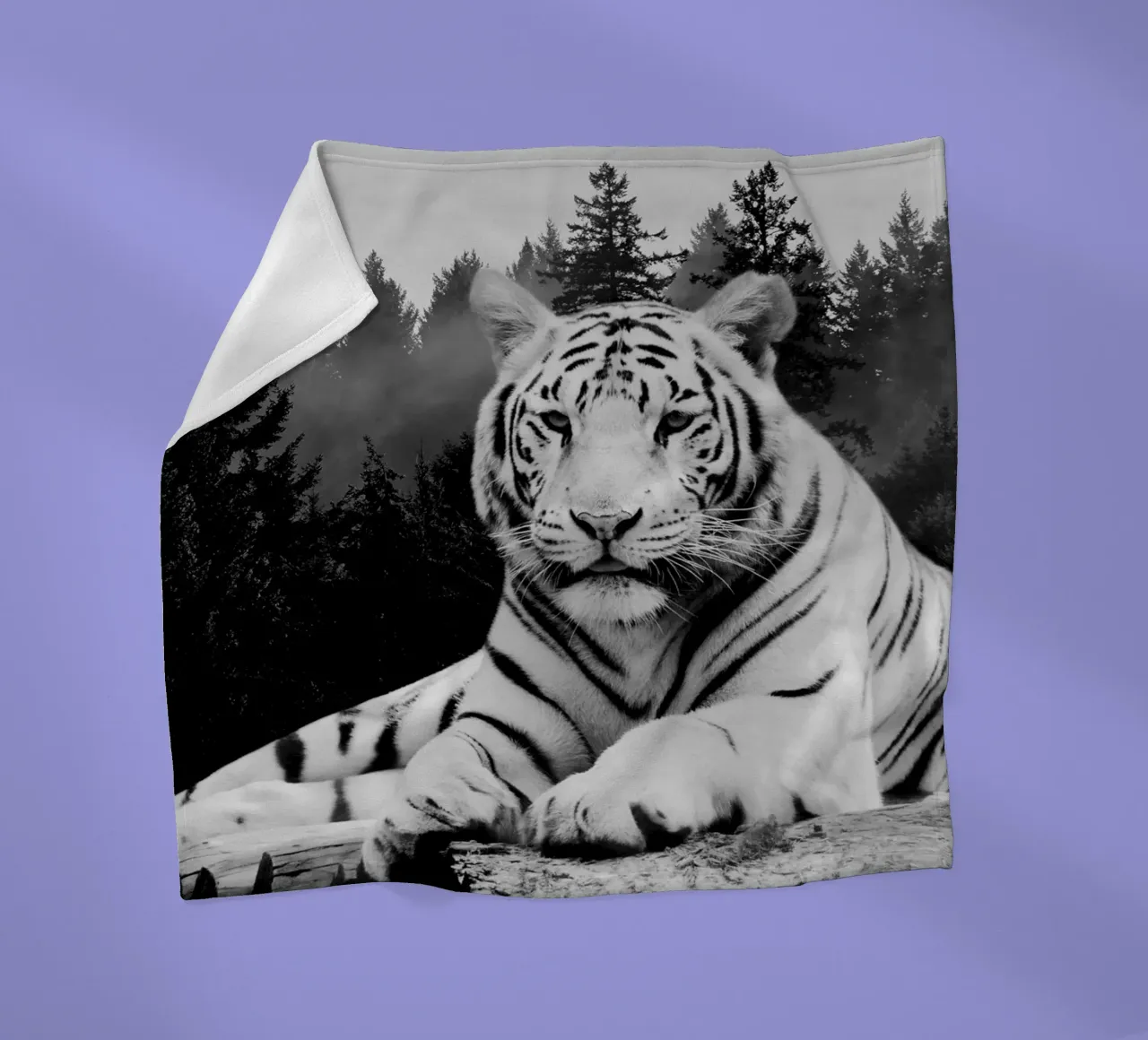 Tiger Forest coperta in pile da Mateo