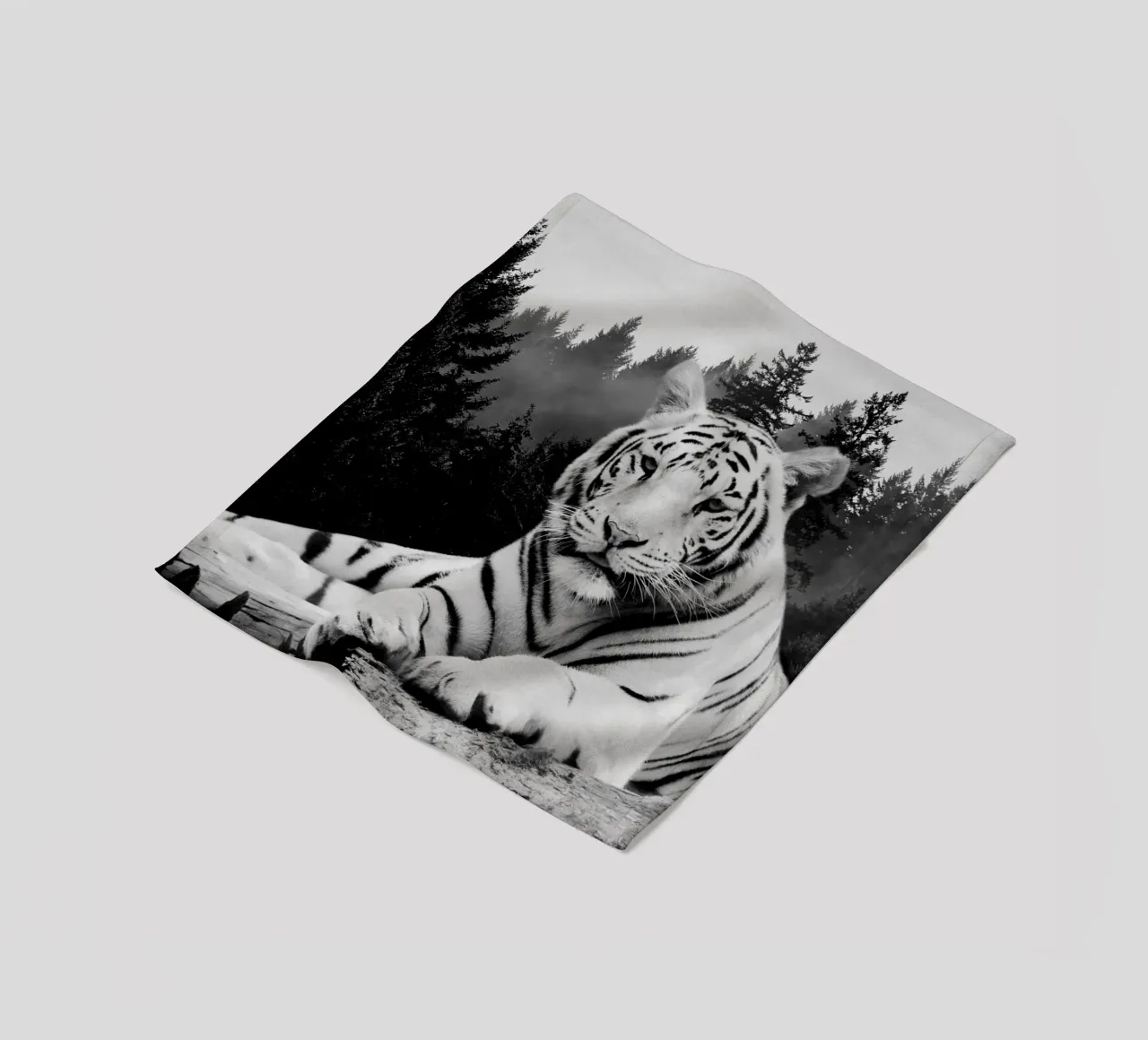 Tiger Forest coperta in pile da Mateo