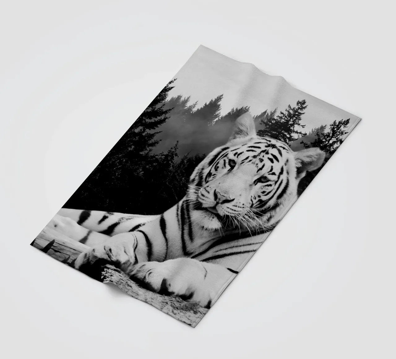 Tiger Forest coperta in pile da Mateo