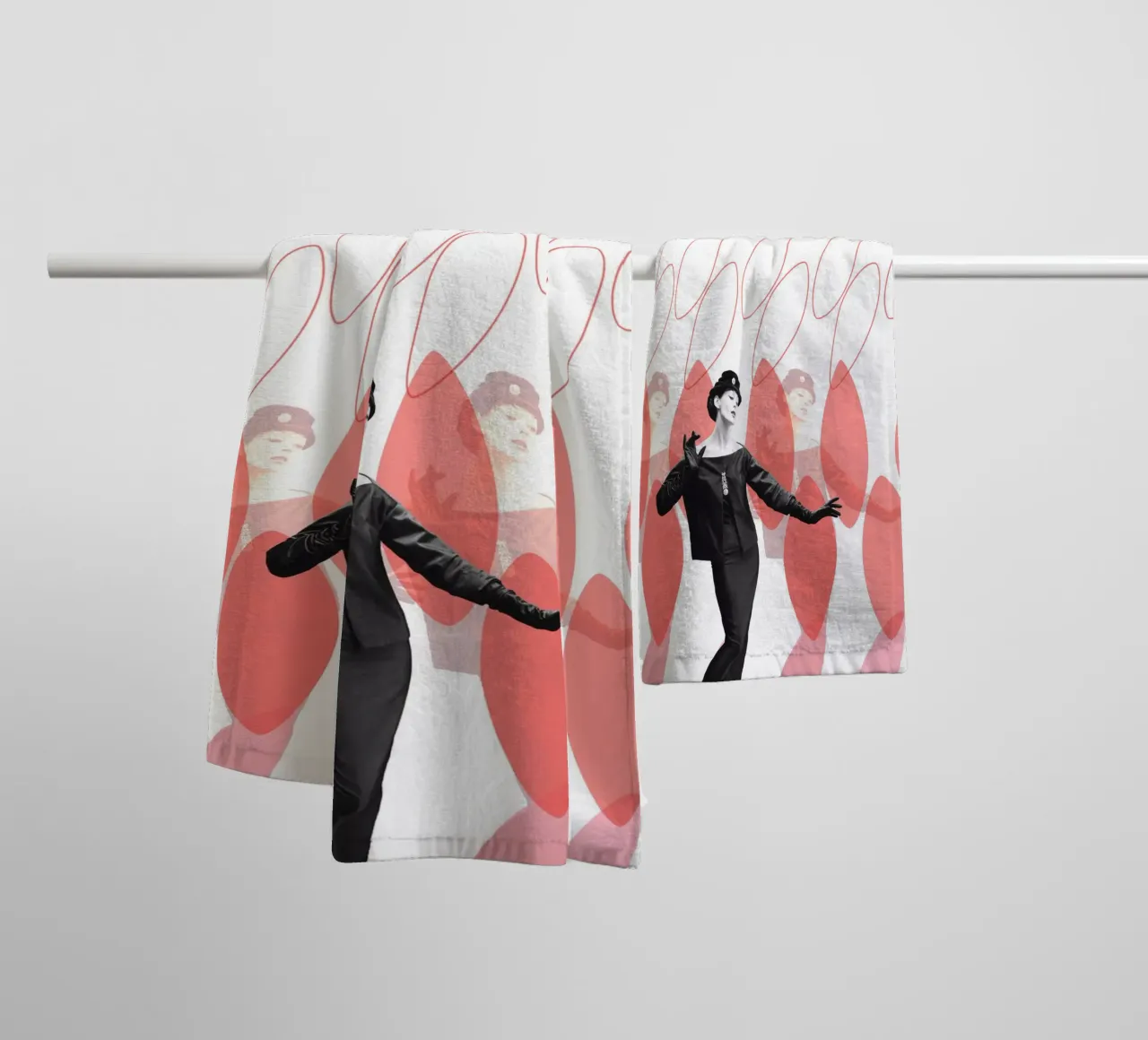 Fashion and Geometry 8 asciugamano da bagno da DesmondBates