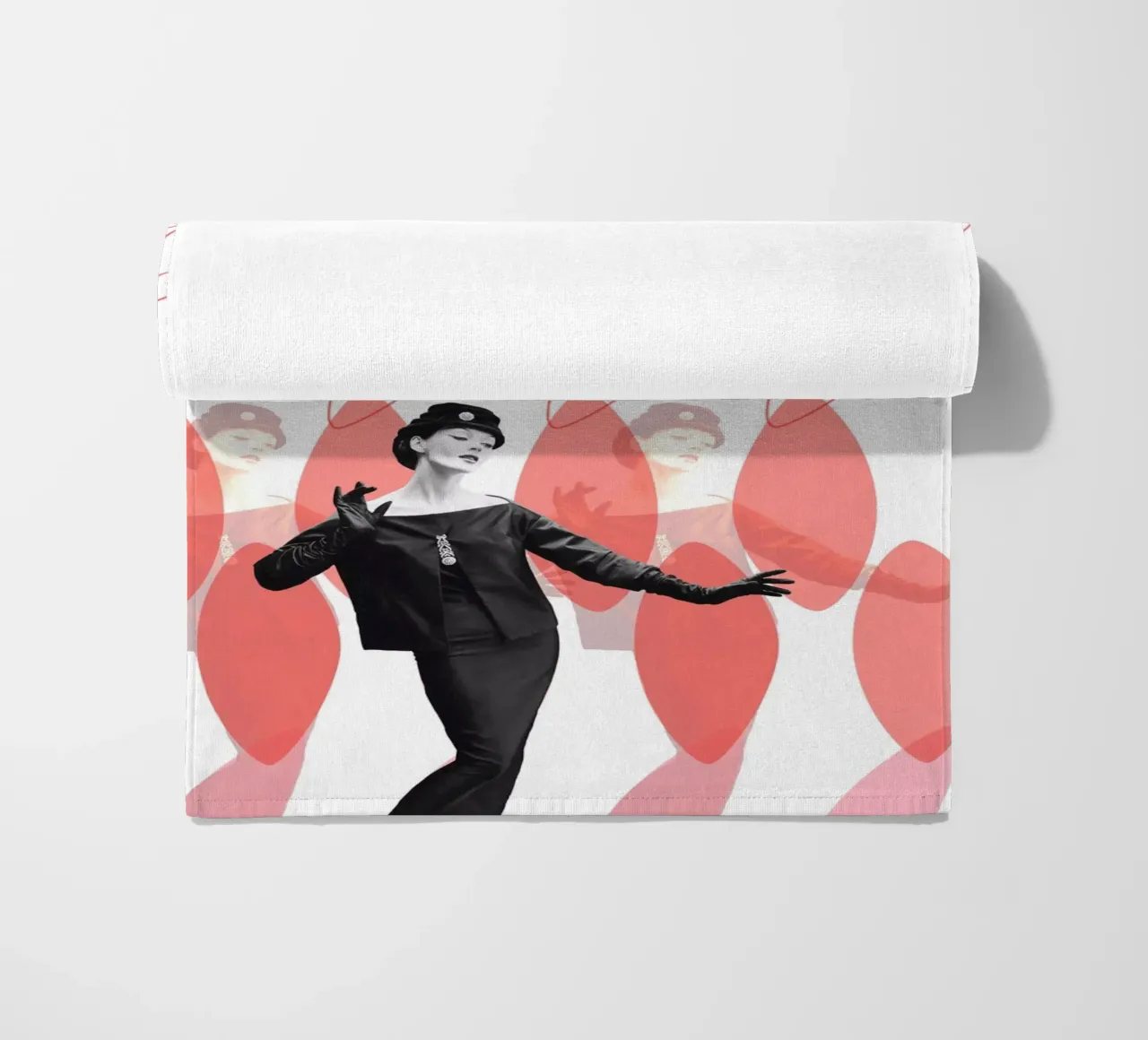 Fashion and Geometry 8 beach towel by DesmondBates