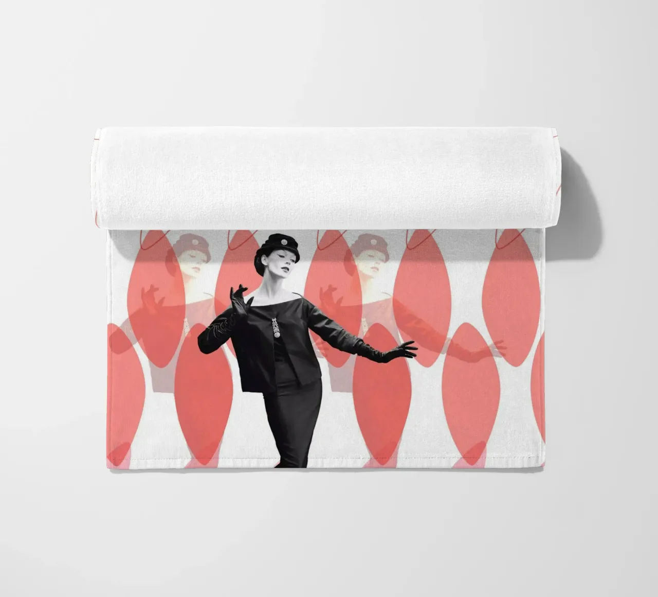 Fashion and Geometry 8 beach towel by DesmondBates