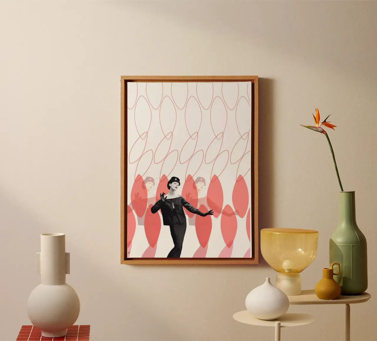 Fashion and Geometry 8 canvas by DesmondBates
