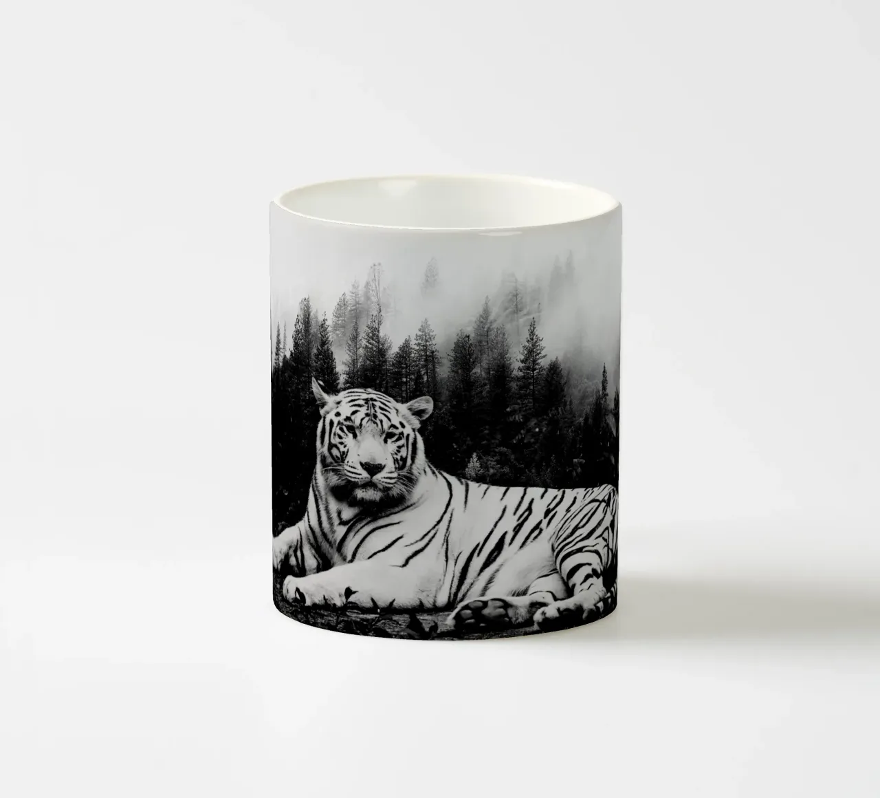 Tiger Forest 2 tazza in ceramica da Mateo
