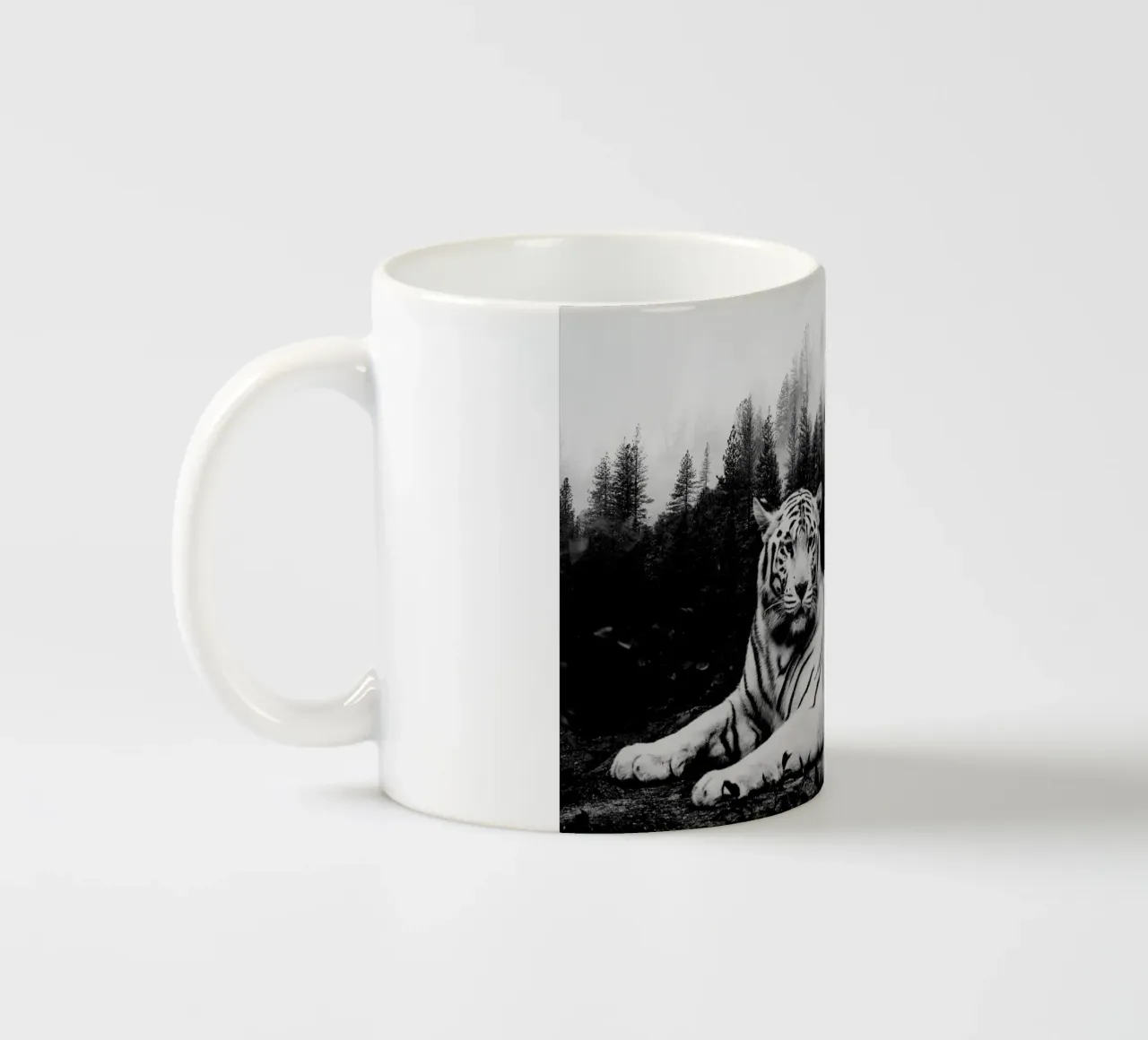 Tiger Forest 2 tazza in ceramica da Mateo