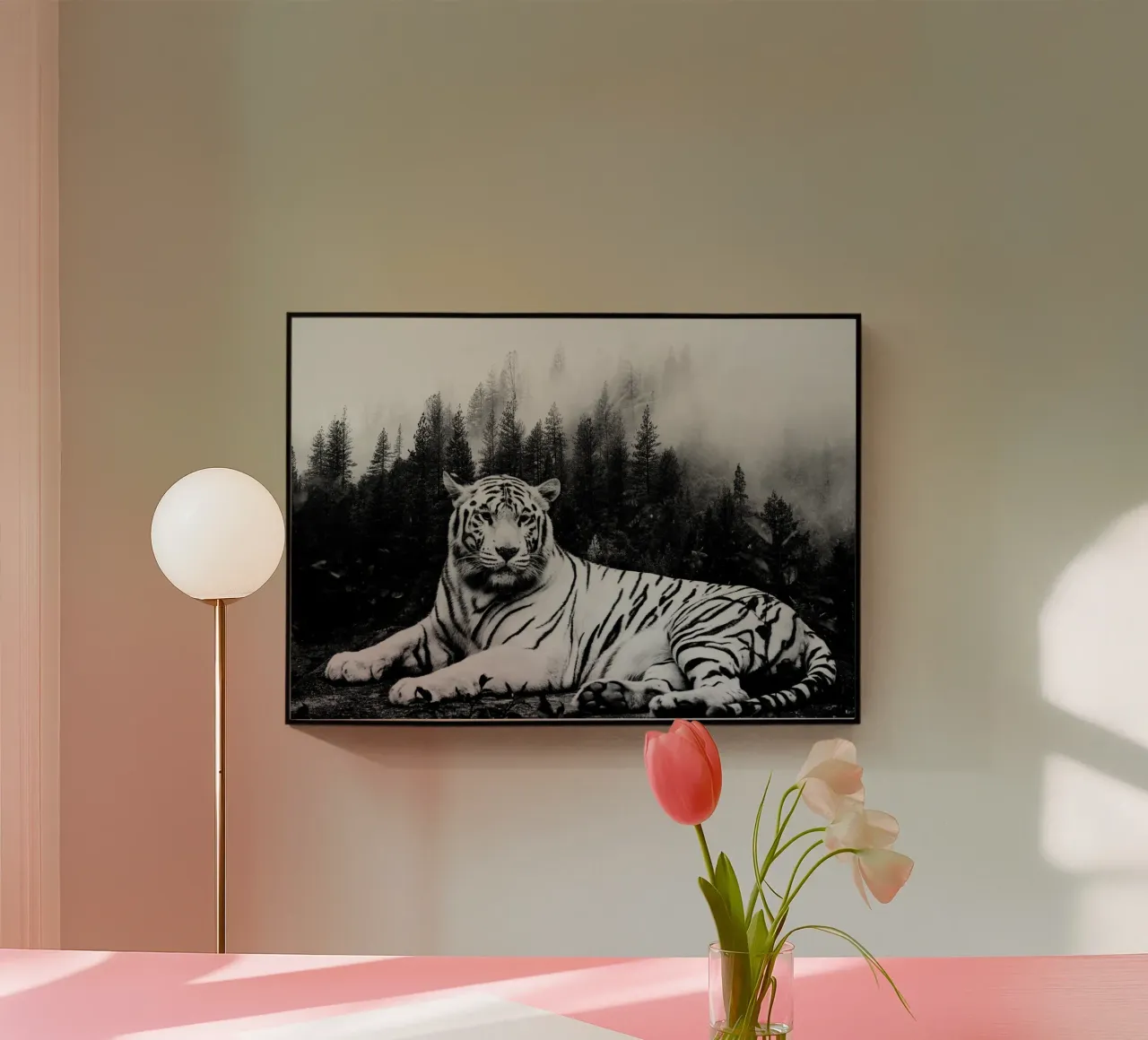 Tiger Forest 2 plexiglass da Mateo