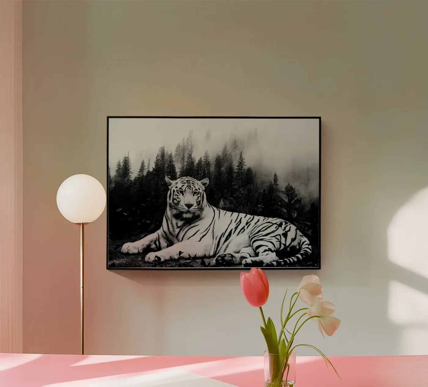 Tiger Forest 2 plexiglass da Mateo