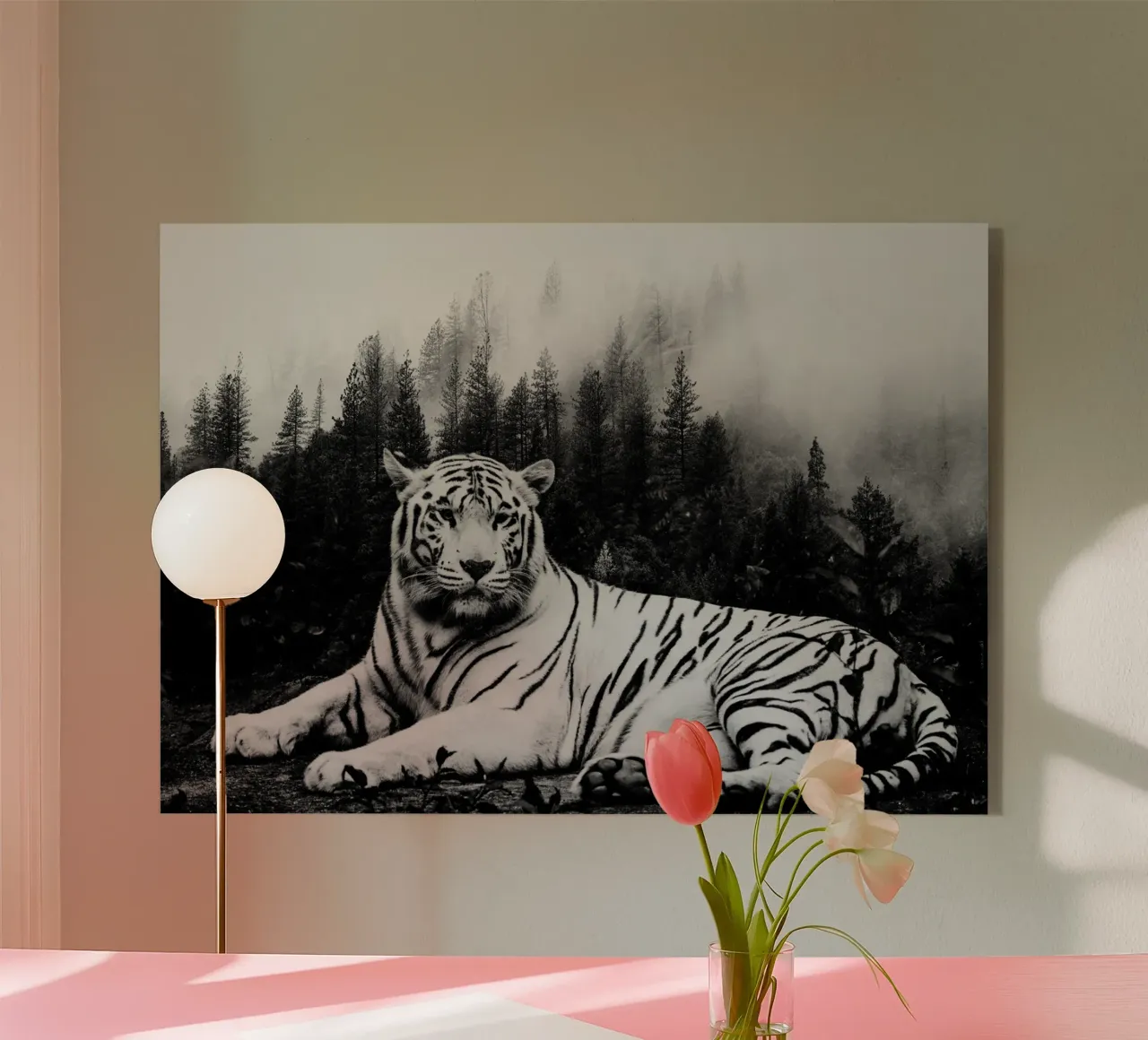 Tiger Forest 2 plexiglass da Mateo