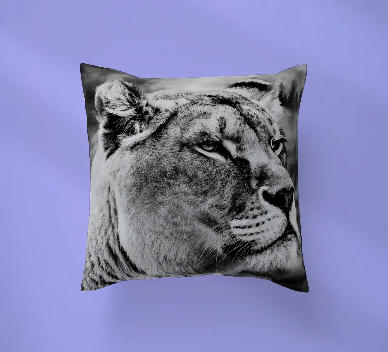 Lion Forest cuscino da Mateo